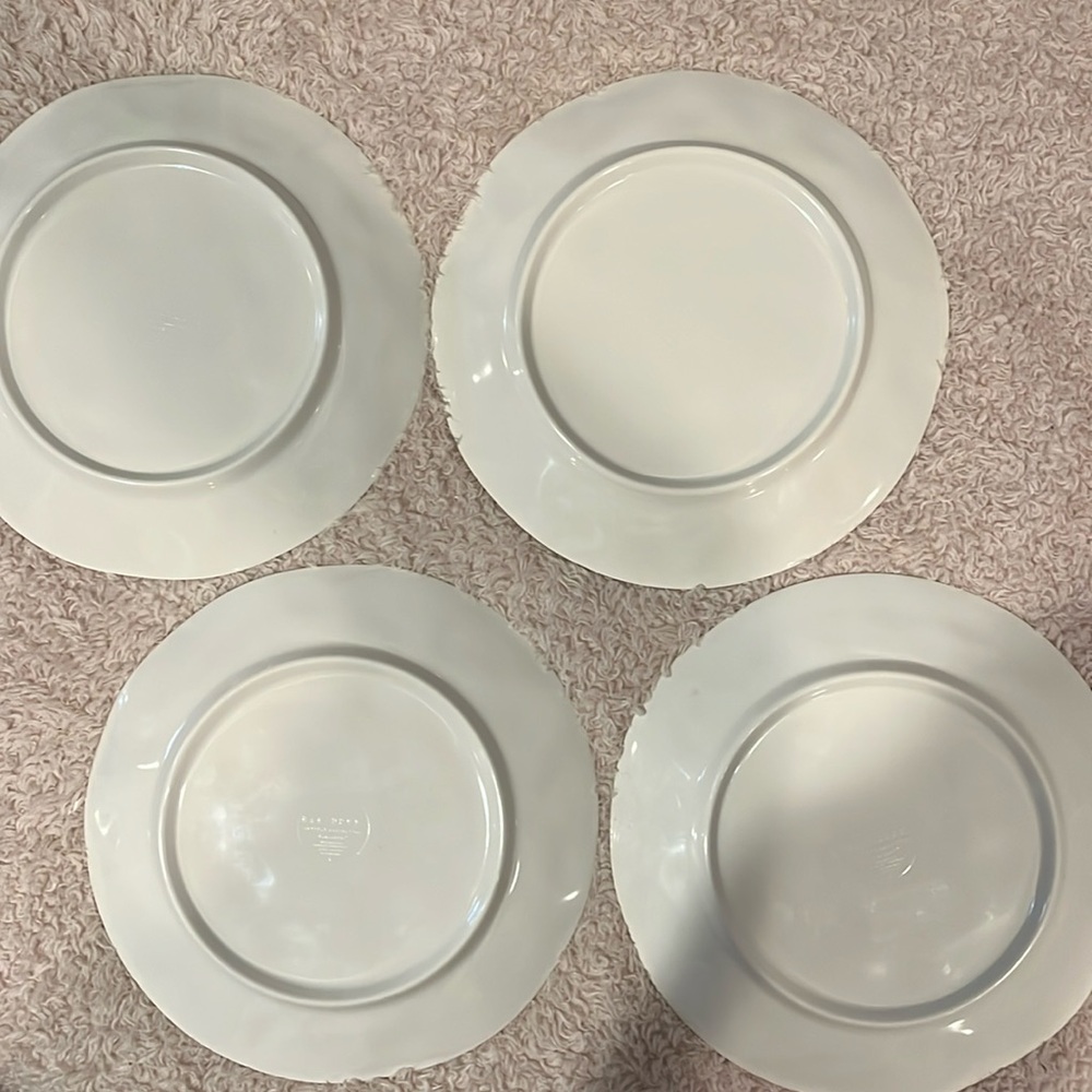 NWOT Rae Dunn ‘Bloom & Spring’ Plate Set - Picture 2 of 5